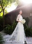 Angelababy婚纱照曝光 盘点中日韩女星绝美婚纱造型