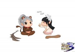 有爱猴年 萌萌哒诛仙鬼王怀光动漫手绘图