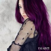 【图】烟紫色头发怎么染？ 紫色染发个性十足