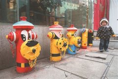 消防栓也卡通(图)