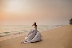 秦昊伊能静唯美浪漫婚纱照曝光