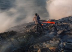 美摄影师火山口拍最完美喷发照(组图)