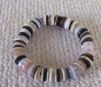 纽扣小手工 DIY制作手镯项链