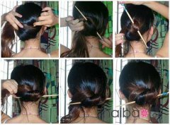 真人秀 12款清爽日韩盘发DIY图解