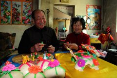 触摸“黄陵面花 ” 感受“非遗 ”魅力