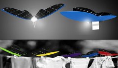 创意家居：可变身小夜灯 新奇环保太阳能晾衣夹