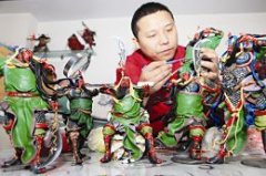 面塑大师王博：在城市中独守一份宁静(图)