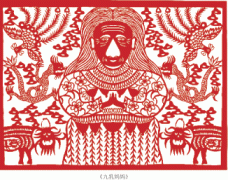 医巫闾山满族剪纸