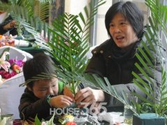 绿城玉兰花园插花DIY 亲赴春日花艺之约