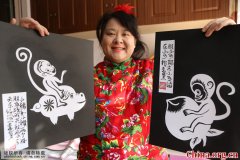 几近失明女子成为“中国醉剪第一人”