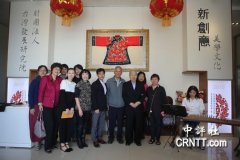 中國評論新聞：推動青少年交流 山東濰坊青少年書畫台中開展