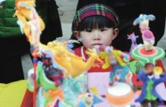 岚县第九届面塑艺术节千件面塑北街斗艳(组图)