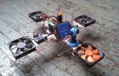 电子垃圾四旋翼设备使用PC风扇（娱乐）