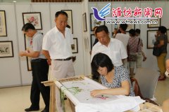 潍坊市举办首届潍坊刺绣技艺大赛及刺绣传习作品展