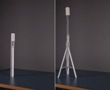  带摄像头的折叠台灯