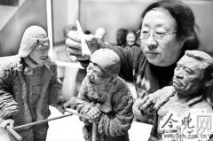 雕塑家刘贵忠 用＂泥土＂讲述你我身边的故事