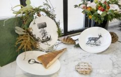 【创意家居】盘子里的风景 骨瓷盘之美