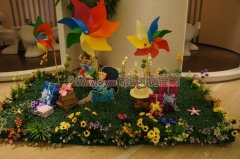 春意盎然相约赣州鹏欣水游城 蝴蝶、风车DIY温暖来袭