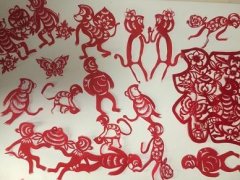 临淄剪纸传承人孙树英：《金猴献瑞》迎新春