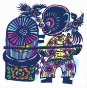 剪纸艺术中的猴：“马上猴”都知道“猴捉鸡”代表啥