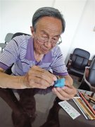 温志良：我来教你捏面人