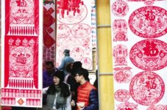 天津：老街古镇年味儿足（图）