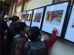 区名家工作室作品联展在九峰公园古民居展出