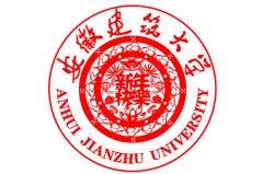 安徽建筑大学现“中国风”校徽 采用镂空剪纸艺术设计