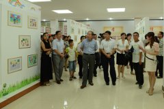 日照莒县用儿童画、剪纸演绎社会主义核心价值观