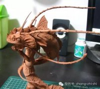 DIY泥塑鱼人，不是简单的美人鱼，而是游戏角色哦