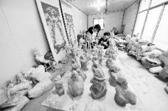 泥韵匠心，一位农民的泥塑创作之路（组图）