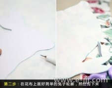 六步DIY 手把手教你制作小白兔家居吊饰