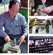 百年手工艺制作精美银器(图)