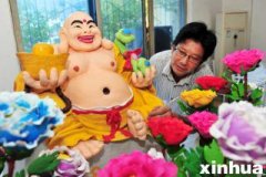 湖北“70后”小伙艾民巧手传承面塑手艺被赞“面塑达人”