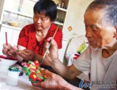 冠县面花(郎庄面塑) 面疙瘩“捏”出花鸟虫鱼