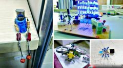 创意：电子元器件废料变身艺术品