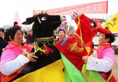 河南各地非遗民俗闹新春 年味儿别样浓