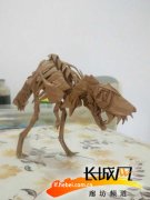 廊坊折纸爱好者刘哥：50天制作完成“纸盘龙”