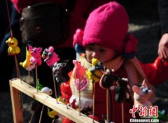 烟台庙会年味儿浓 传统民俗萌发新创意