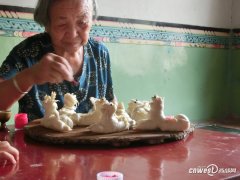 高清组图：你不知道的府谷县民俗“捏面人儿”