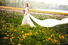 花园主题婚纱系列，春天就该这么美！