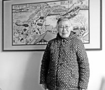 剪纸奇人李兰剪出古代名画《清明上河图》