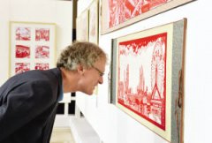 2014西岸剪纸艺术展开幕