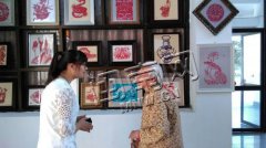 百岁老人庆生不办宴席办剪纸展 作品获大师赞赏