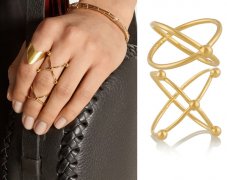 天天向尚｜一枚怎么够？指节戒叠搭时髦一夏