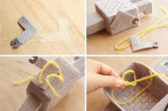 可爱的机器人工艺品收纳盒DIY制作方法图解