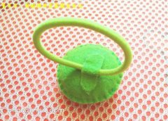 可爱儿童头绳DIY制作 儿童布艺头绳制作方法