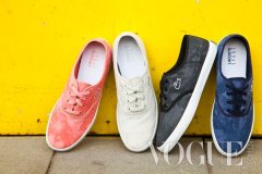 LACOSTE FOOTWEAR 扎染印花帆布鞋！