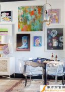 60平米一居室装修案例 整个空间色彩绚丽魅惑