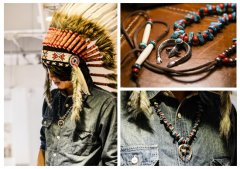 印第安银饰令造型瞬间不同